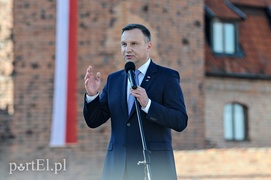 Prezydent Duda zachęcał do udziału w referendum