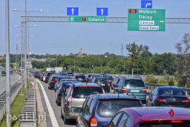 Kolizja na obwodnicy, tworzą się ogromne korki