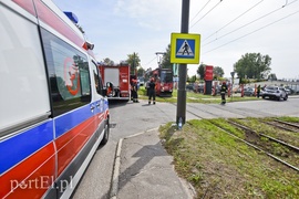 Kolizja z tramwajem na al. Grunwaldzkiej