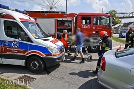 Potrącenie rowerzystki na al. Grunwaldzkiej