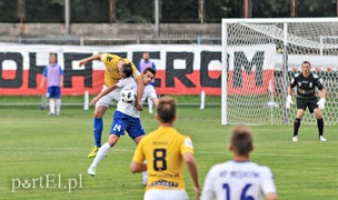 Na punkty i bramki Olimpia jeszcze poczeka
