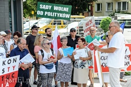 Nowy sąd, stary protest