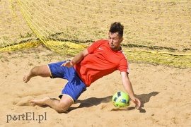 Piłkarskie emocje na plaży w Kadynach