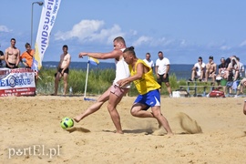 Piłkarskie emocje na plaży w Kadynach