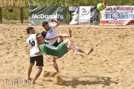 Piłkarskie emocje na plaży w Kadynach