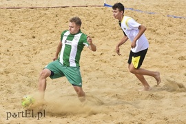 Piłkarskie emocje na plaży w Kadynach