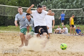 Piłkarskie emocje na plaży w Kadynach