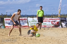 Piłkarskie emocje na plaży w Kadynach