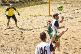 Piłkarskie emocje na plaży w Kadynach