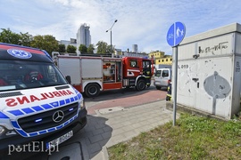 Potrącenie rowerzysty na ul. Browarnej