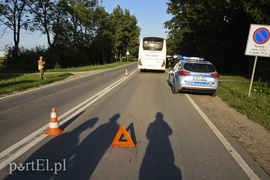 Autobus uderzył w hondę