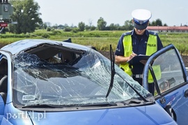 Daewoo dachowało na obwodnicy