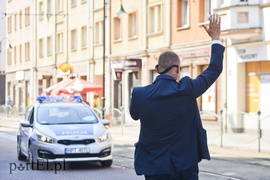 Premier z wizytą, przekop na wybory