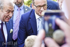 Premier z wizytą, przekop na wybory