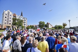 Premier z wizytą, przekop na wybory