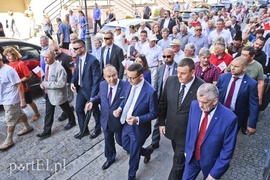 Premier z wizytą, przekop na wybory