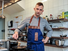 Smacznie i w dobrym stylu - tak przyjmują gości Zmysły