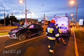 Zderzenie bmw z toyotą na ul. Płk. Dąbka
