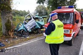 Tragiczny wypadek przed Hutą Żuławską