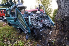 Tragiczny wypadek przed Hutą Żuławską