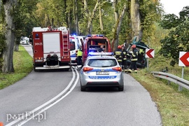 Tragiczny wypadek przed Hutą Żuławską