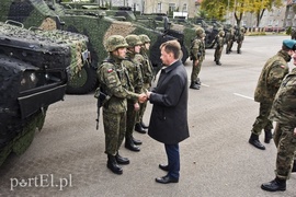 Szef MON w Elblągu: Bezpieczeństwo jest najważniejsze