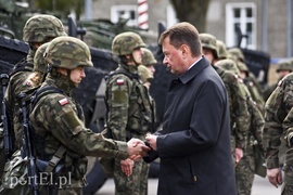Szef MON w Elblągu: Bezpieczeństwo jest najważniejsze
