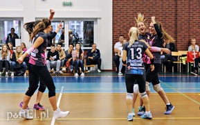 Siatkarki Truso z trzema punktami