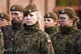 Ochotnicy stali się żołnierzami