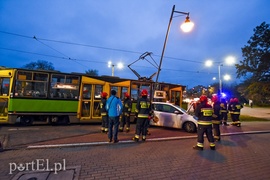 Kolizja na Grunwaldzkiej, tramwaje nie jeździły przez godzinę