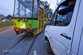 Kolizja na Grunwaldzkiej, tramwaje nie jeździły przez godzinę