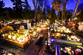 Tak było 1 listopada na elbląskich nekropoliach