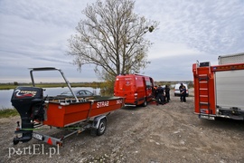 Wędkarz wpadł do wody