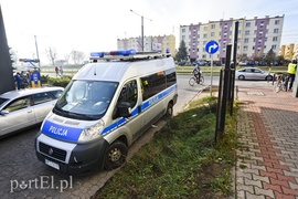 Potrącenie rowerzystki na ul. Płk. Dąbka