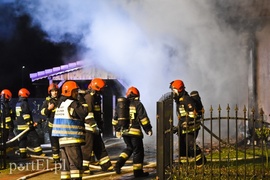 Pożar w Krasnym Lesie