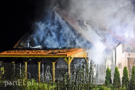 Pożar w Krasnym Lesie