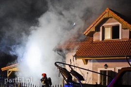 Pożar w Krasnym Lesie