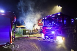 Pożar w Krasnym Lesie