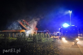 Pożar w Krasnym Lesie