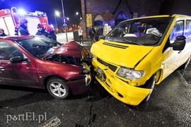 Czołówka na skrzyżowaniu ul. Warszawskiej z Orlą