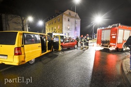 Czołówka na skrzyżowaniu ul. Warszawskiej z Orlą