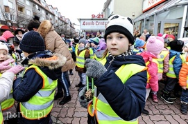 Tu ozdobą są ziarna i marchewki