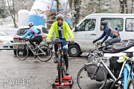 Kolarskie zmagania w błocie i śniegu