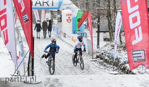 Kolarskie zmagania w błocie i śniegu