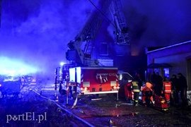 Pożar budynku przy ul. Bożego Ciała