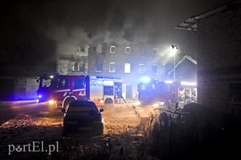 Pożar budynku przy ul. Bożego Ciała