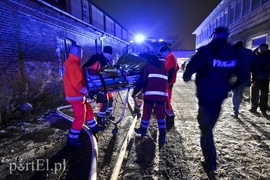 Pożar budynku przy ul. Bożego Ciała