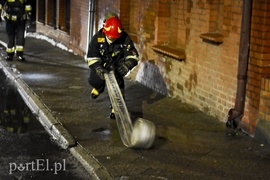 Pożar budynku przy ul. Bożego Ciała