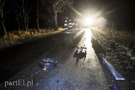 Zderzenie bwm z fiatem w Żurawcu