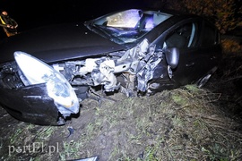 Zderzenie bwm z fiatem w Żurawcu